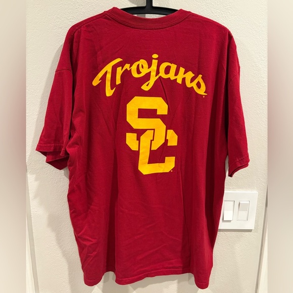 Nike USC Trojans Fight On T-shirt In Cardinal Red Men’s Size XL - Picture 8 of 14